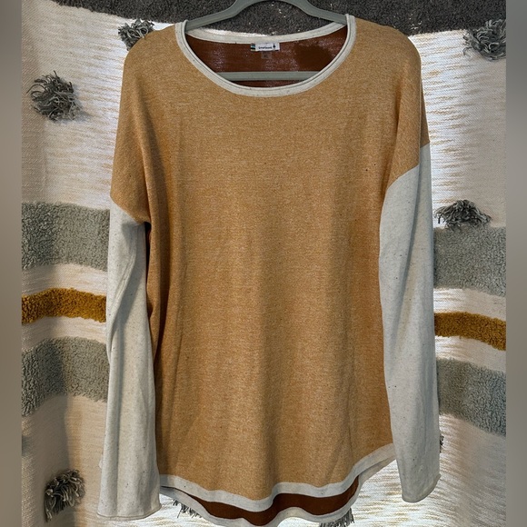Smartwool Women's Shadow Pine Colorblock Crew Sweater - XL - Picture 1 of 5
